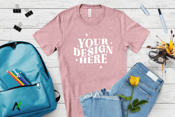 Back to School Bella Canvas Mockup 027: A Powerful Tool for Designers and Creators