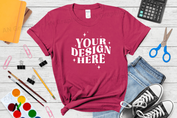 Back to School Gildan 5000 Mockup - 0102: A Powerful Tool for Designers and Creators