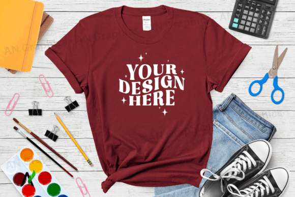 Back to School Gildan 5000 Mockup - 082: A Designer’s Essential Tool