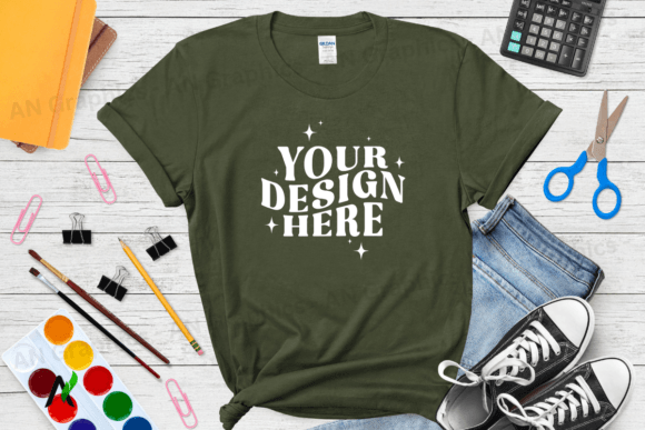 Back to School Gildan 64000 Mockup 0109: A Strategic Tool for Designers and Creators